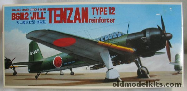 Fujimi 1/72 Nakajima B6N2 Tenzan Jill - Aircraft Carrier Zuikaku 1944, 7A-E1 plastic model kit